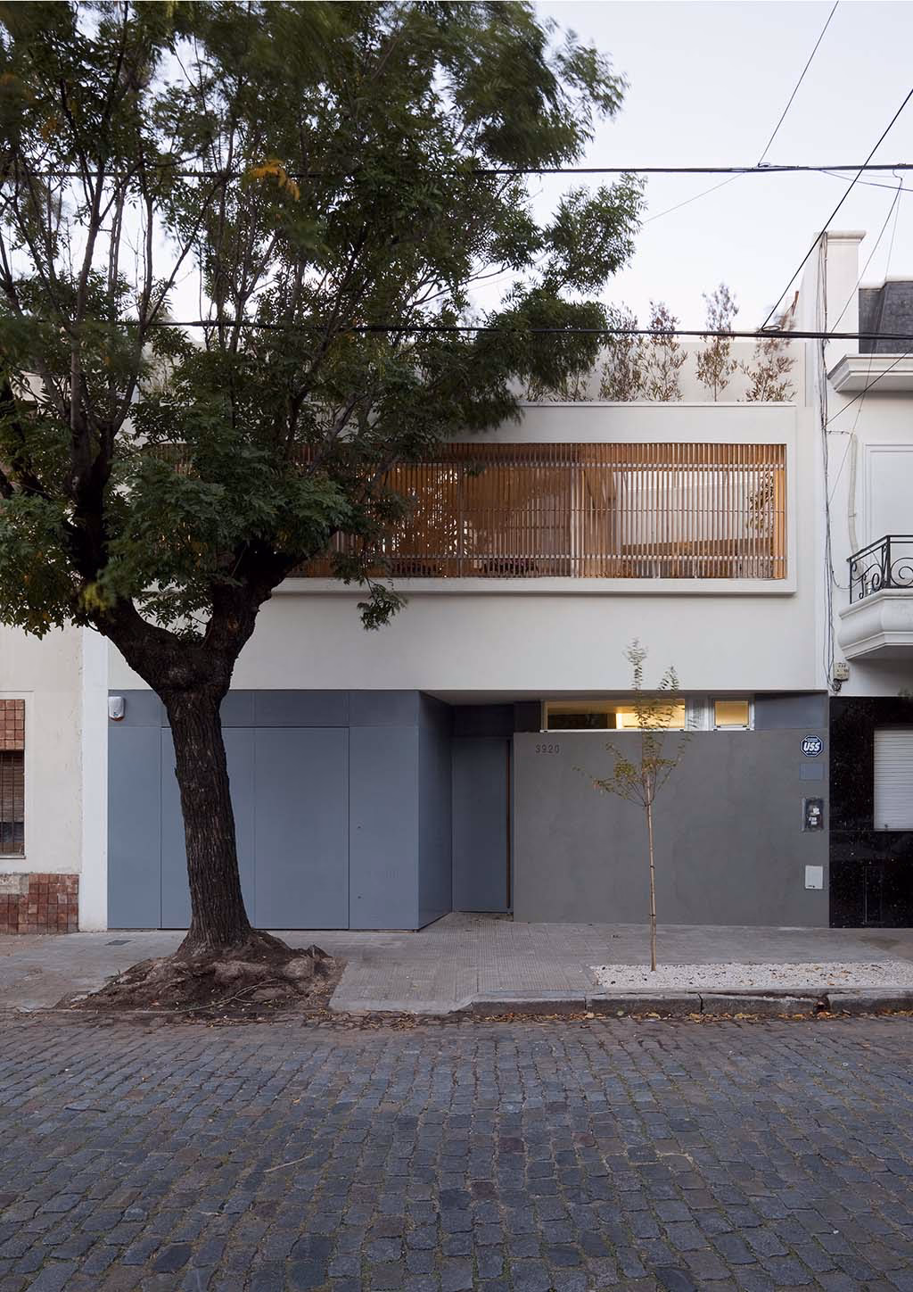 ¿Quién construyó la casa de colegial?