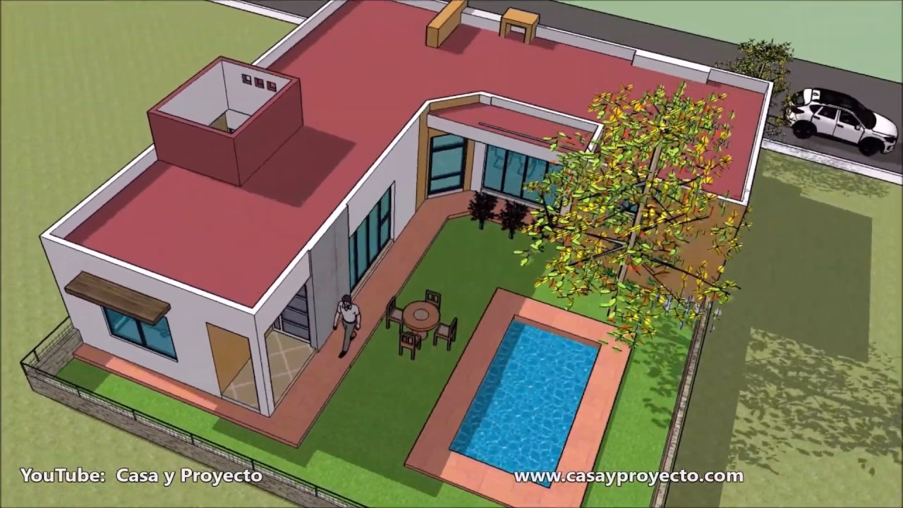 ¿Cuáles son los beneficios de una casa en forma de L?