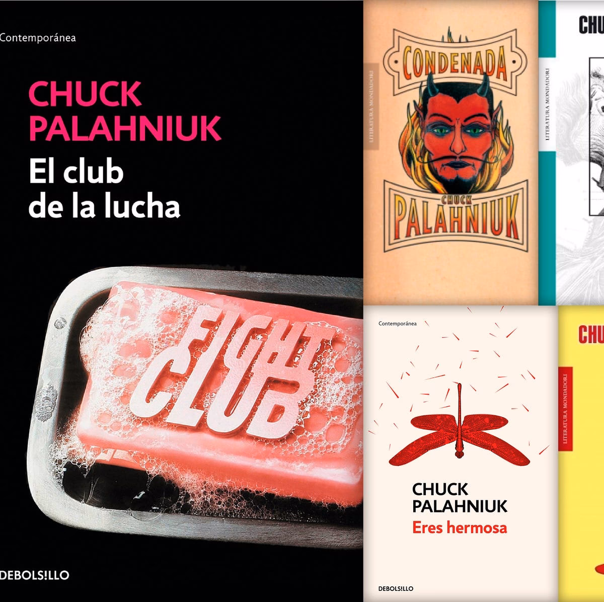 ¿Qué contiene la primera colección de relatos cortos de Chuck Palahniuk?
