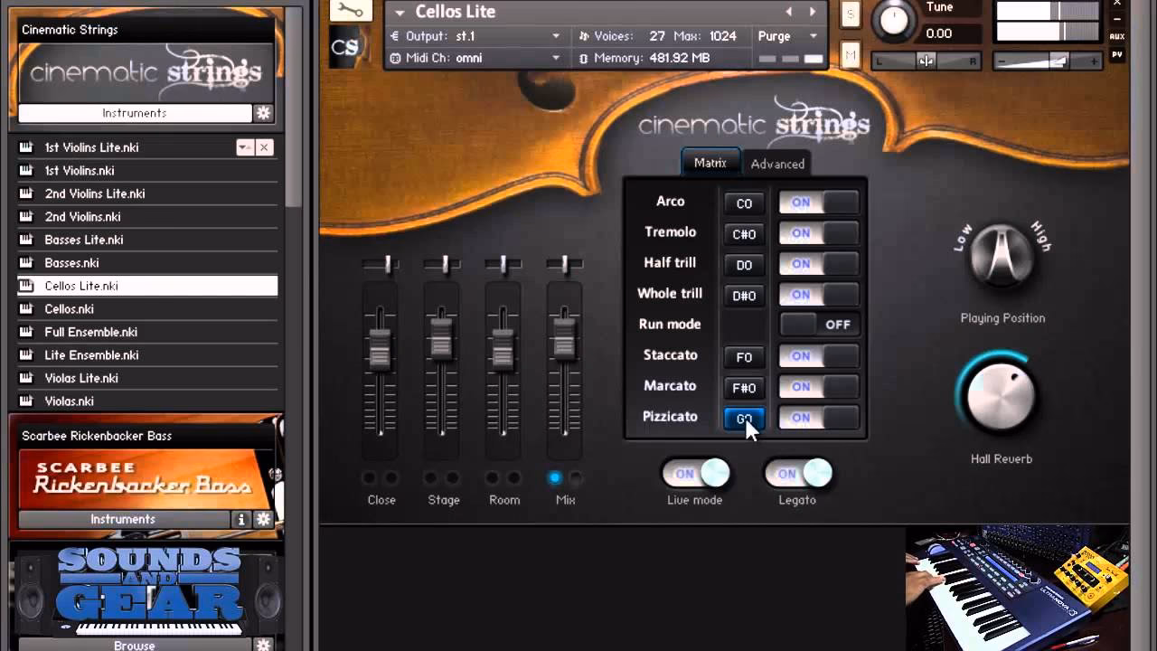 Are cinematic strings loops free?