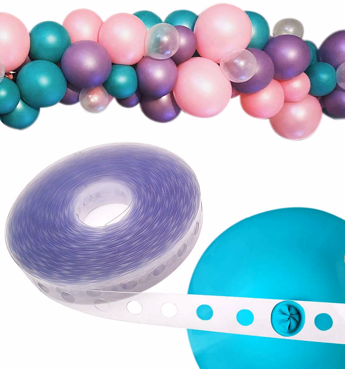 ¿Qué ventajas ofrece la cinta adhesiva para globos?