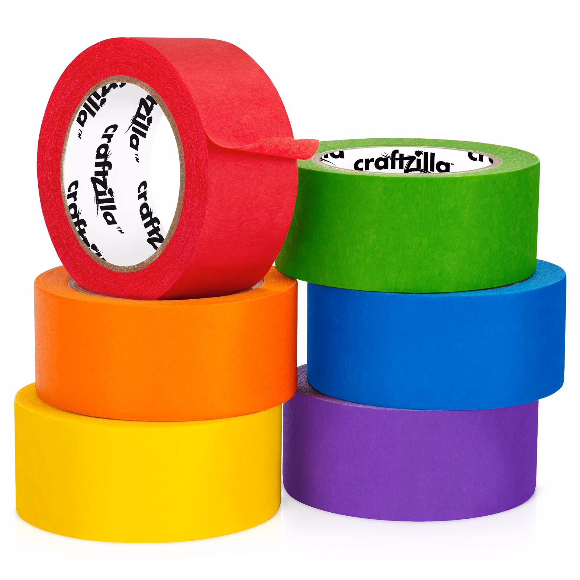 ¿Cuáles son los colores de la cinta adhesiva?