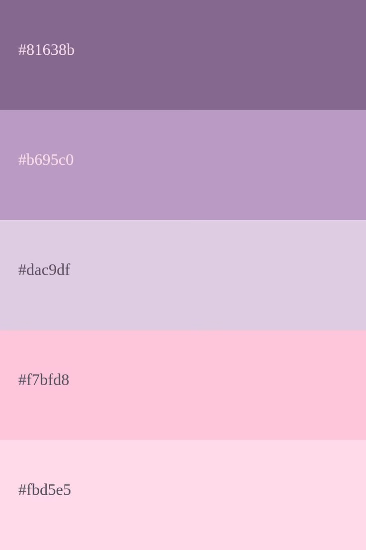 ¿Qué color es violeta pastel?