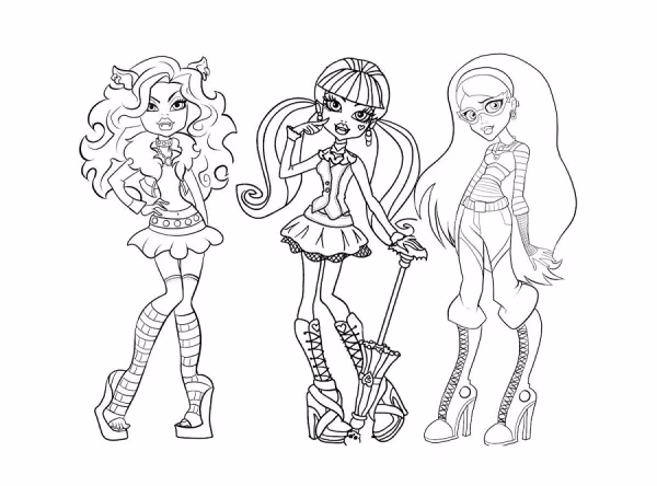 ¿Cómo puedo colorear los monstruéticos?