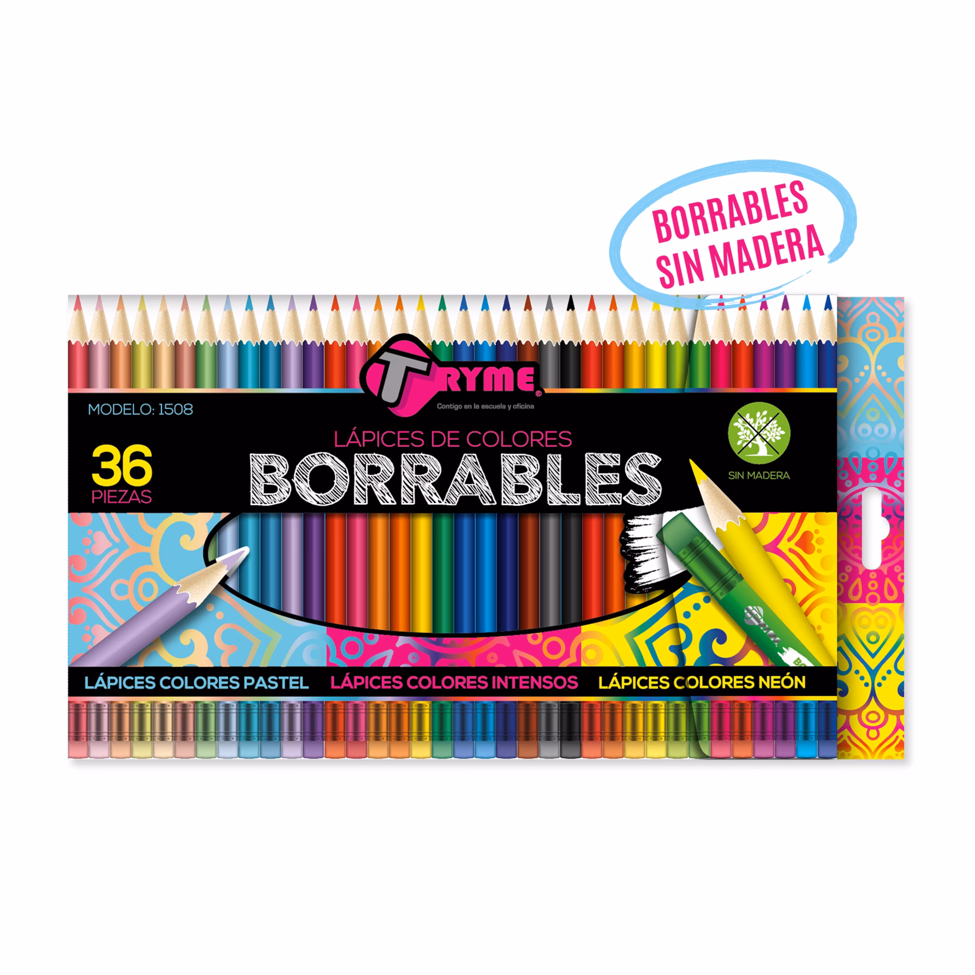 ¿Qué es un borrador de dos colores?