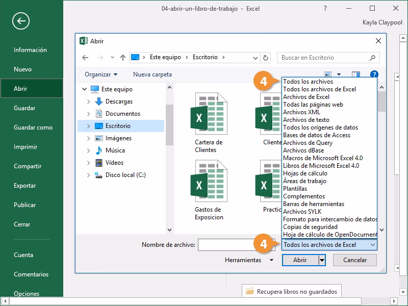 ¿Qué hacer si no puedo abrir un libro?
