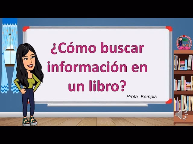 ¿Cómo buscar información?
