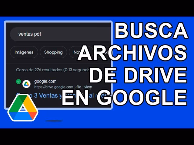 ¿Cómo buscar archivos en Google Drive?