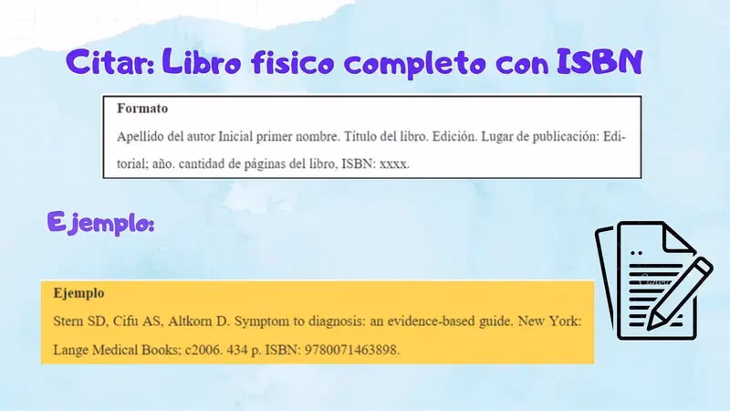 ¿Cómo se referencia un capítulo de un libro?