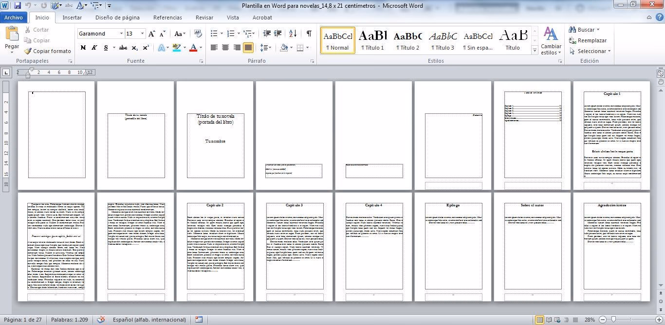 ¿Cuál es la mejor fuente para publicar libros en Word?