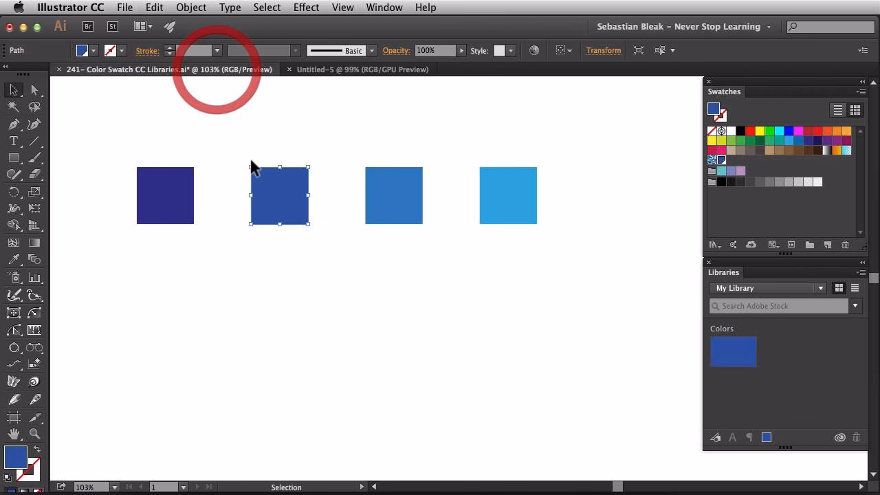 ¿Cómo poner los colores en Illustrator?
