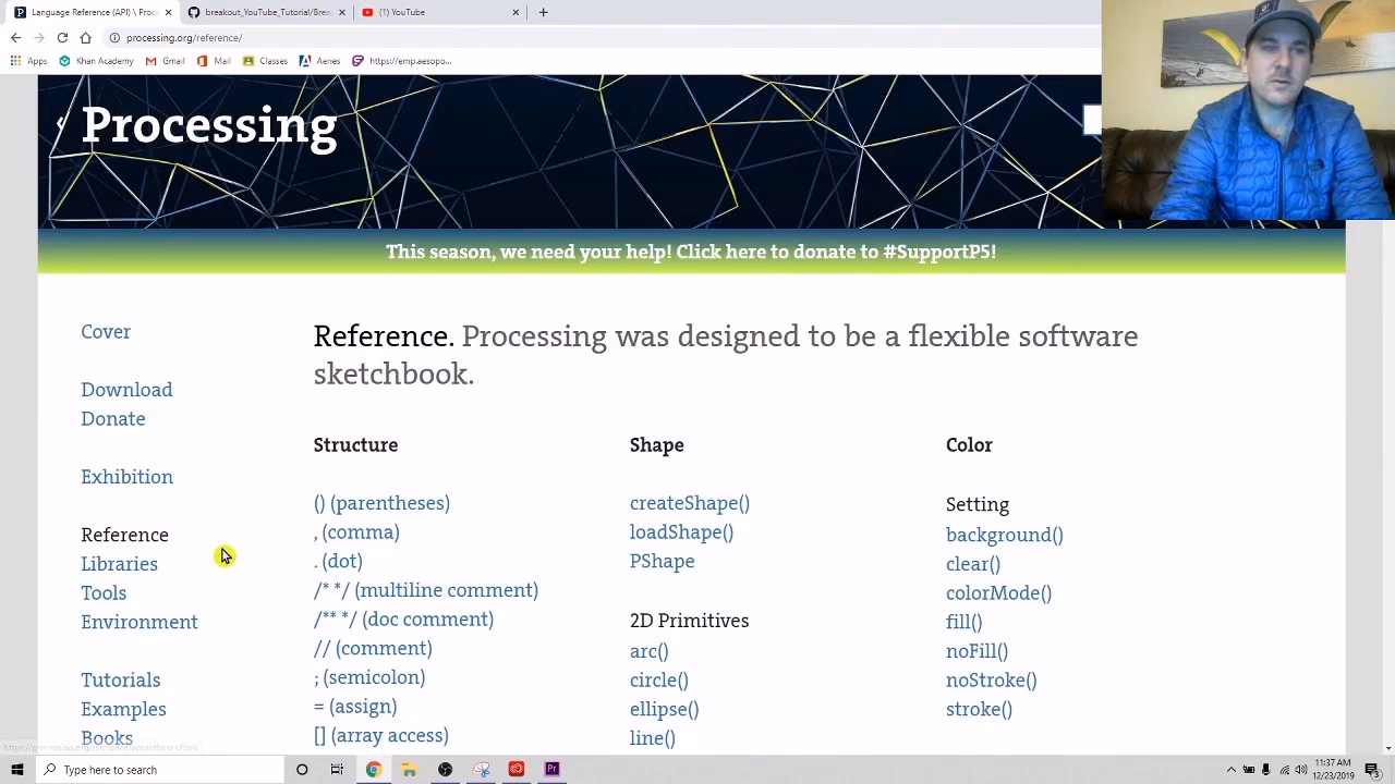 What is sound library for processing?