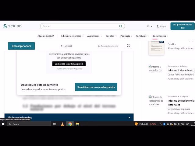 ¿Cómo descargar archivos de Scribd sin registrarte?