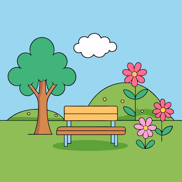 ¿Qué materiales son esenciales para dibujar un parque realista?