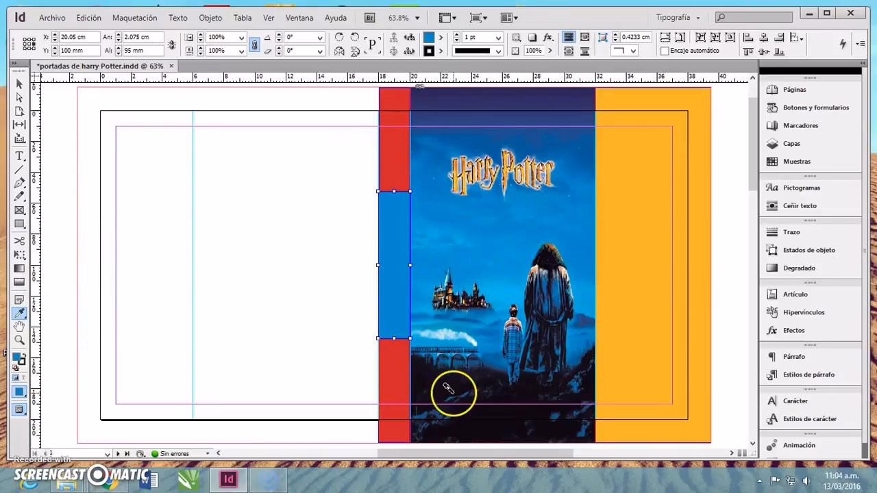 ¿Cómo abrir un documento en página par en InDesign?