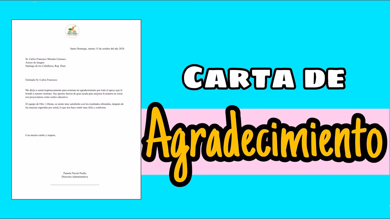 ¿Cómo escribir un agradecimiento?