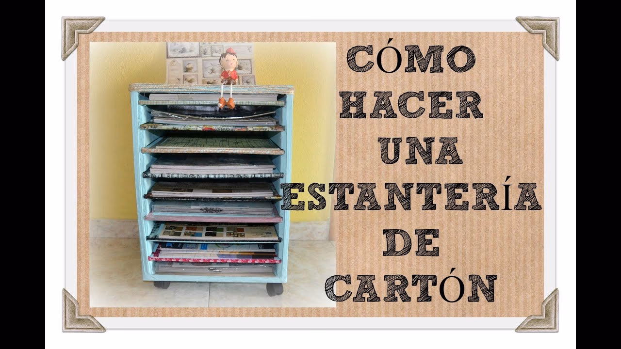 ¿Cómo construir una caja de cartulina?