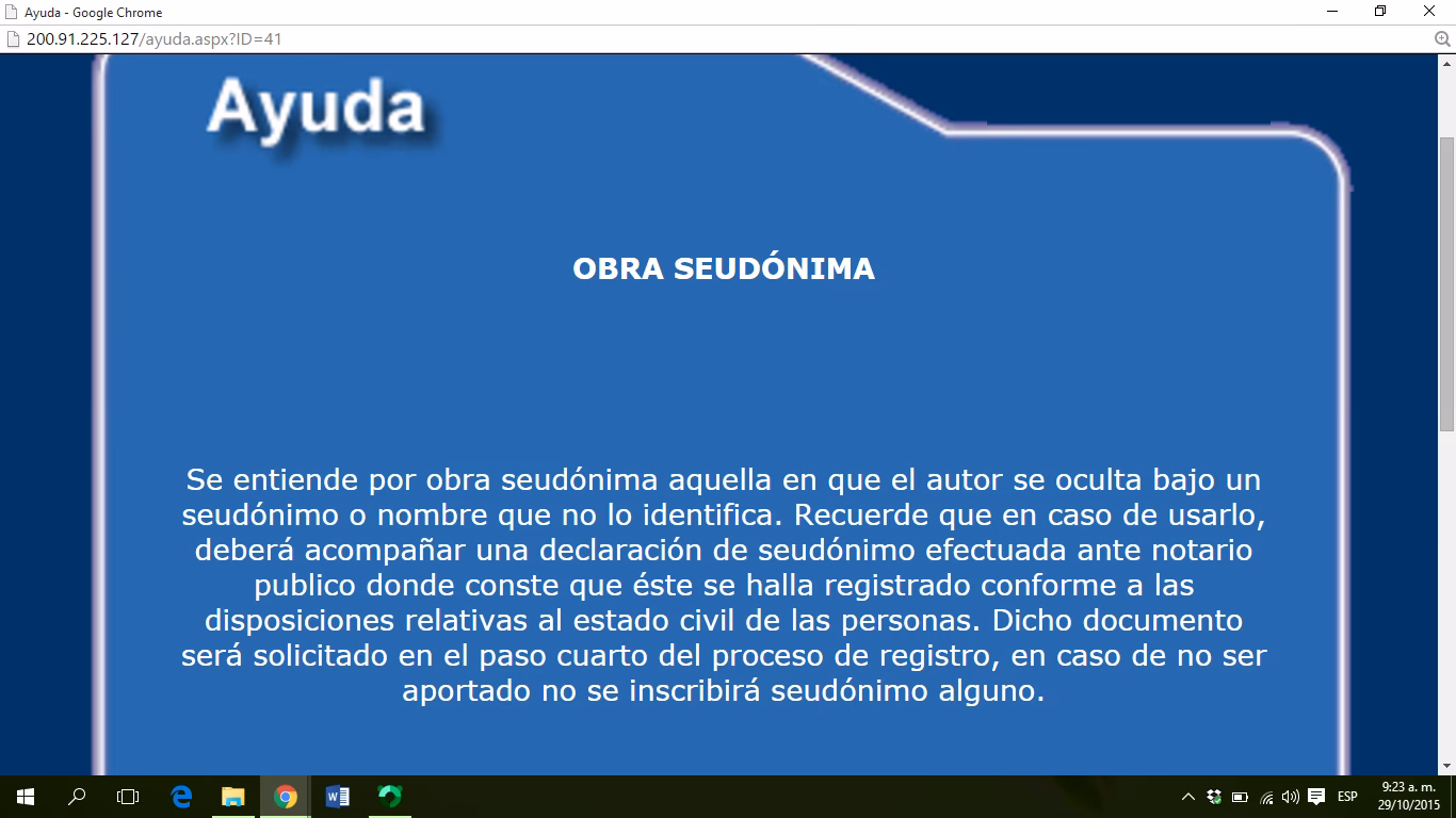 ¿Cómo crear un seudónimo?