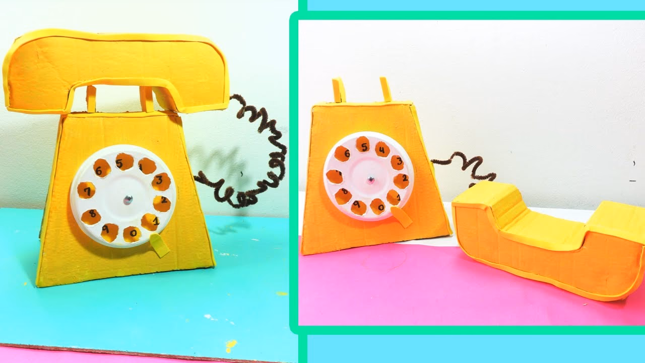 ¿Cómo evitar que se enrede un teléfono de cartón?