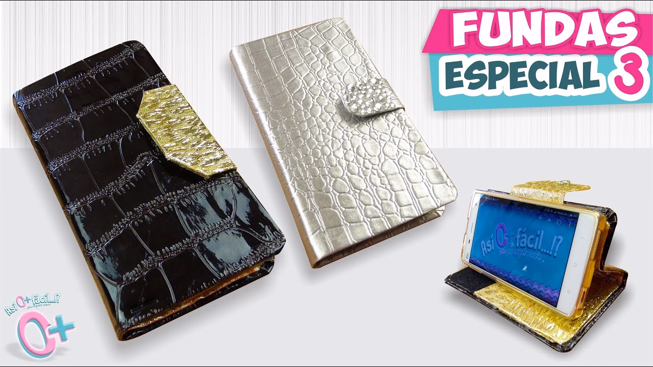 ¿Cómo hacer una funda para el celular?