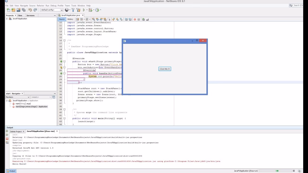 ¿Cómo crear un controlador en JavaFX?