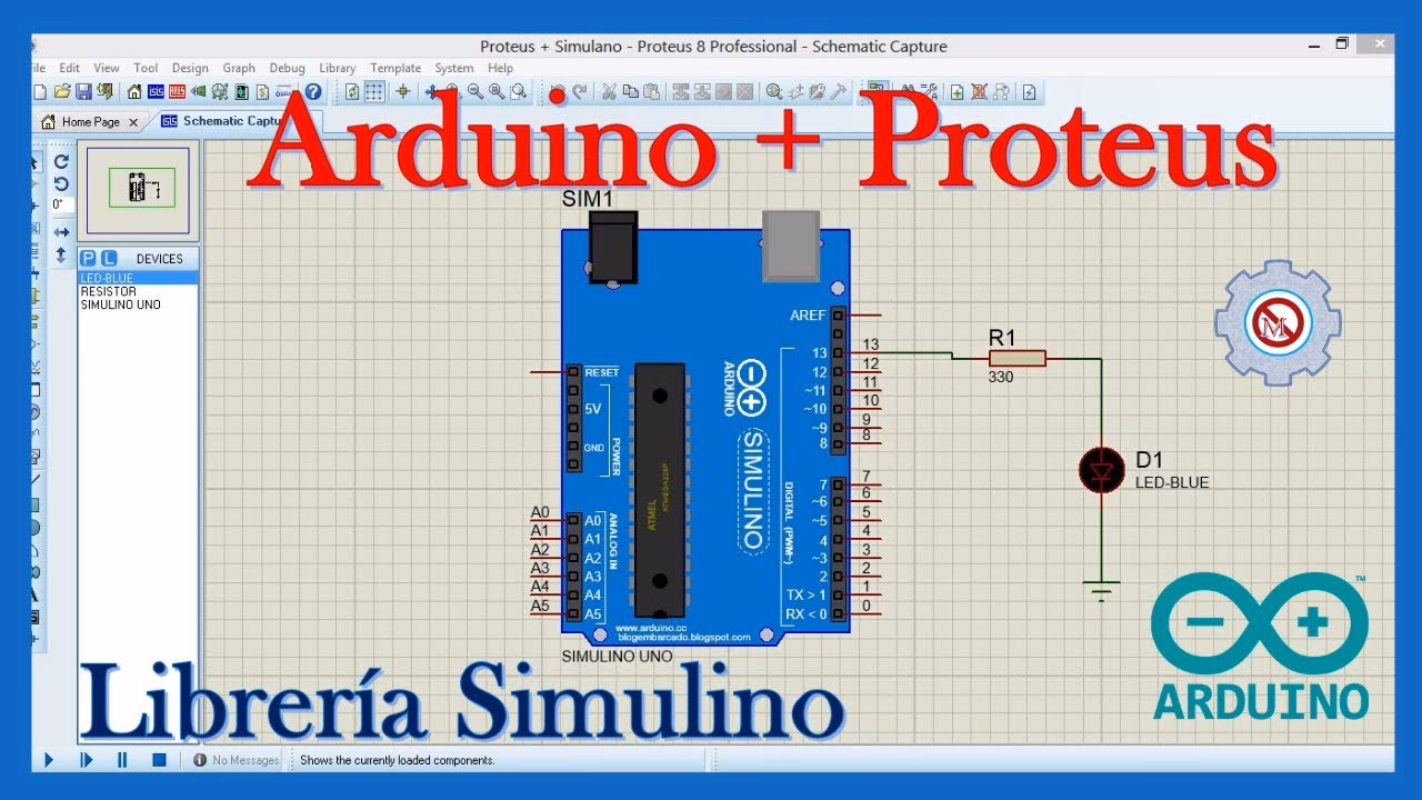 ¿Cómo se puede simular Arduino en Proteus?
