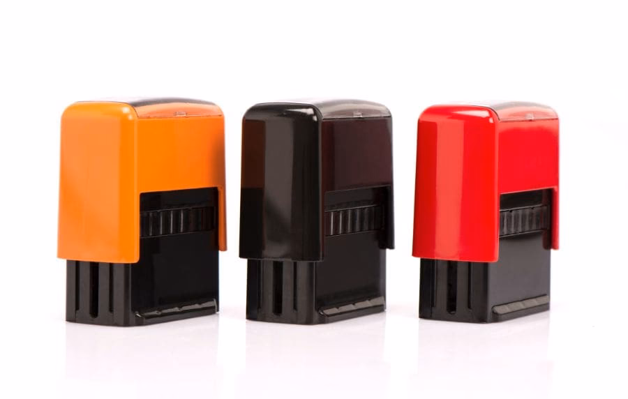 ¿Cómo limpiar un sello de goma?