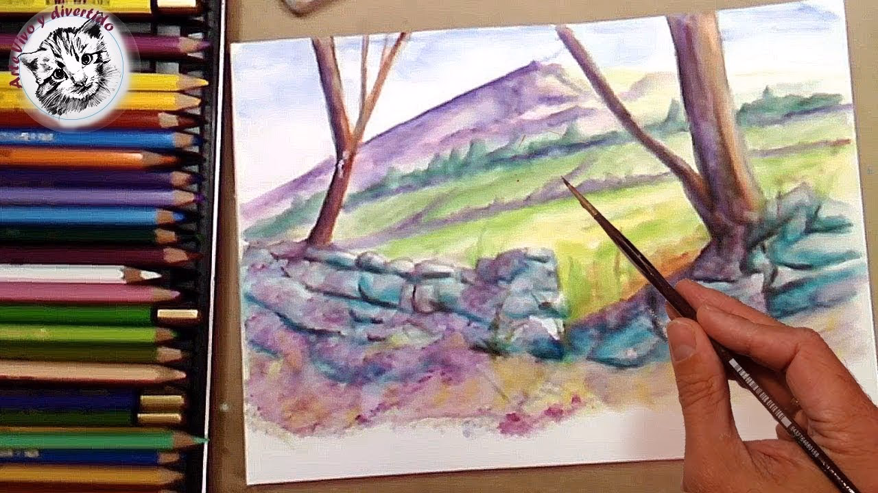 ¿Cómo aprender a pintar con acuarela?