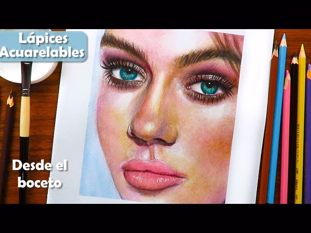 ¿Cómo usar los lápices acuarelables?