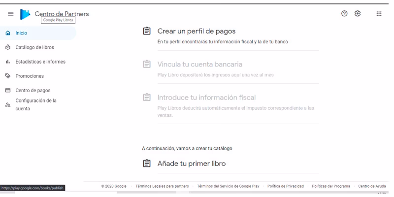 ¿Cuánto cuesta publicar un libro en Google Play?