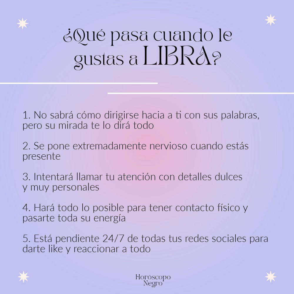¿Cómo detectar si libra se siente atraído?