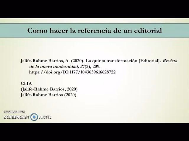 ¿Cómo citar un libro editado en APA?
