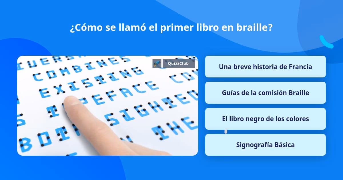 ¿Por qué el método de braille no fue implantado?