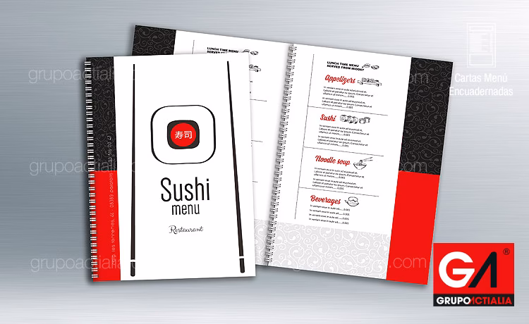 ¿Qué papeles sintéticos se usan para hacer cartas de menú rígidas?