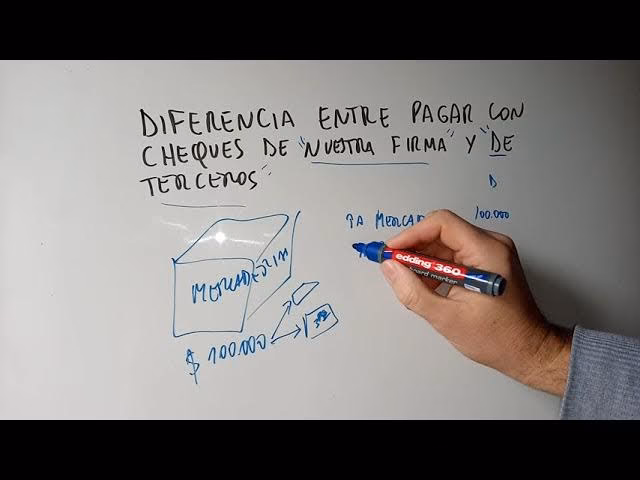 ¿Qué es el registro de un cheque en el libro Diario?