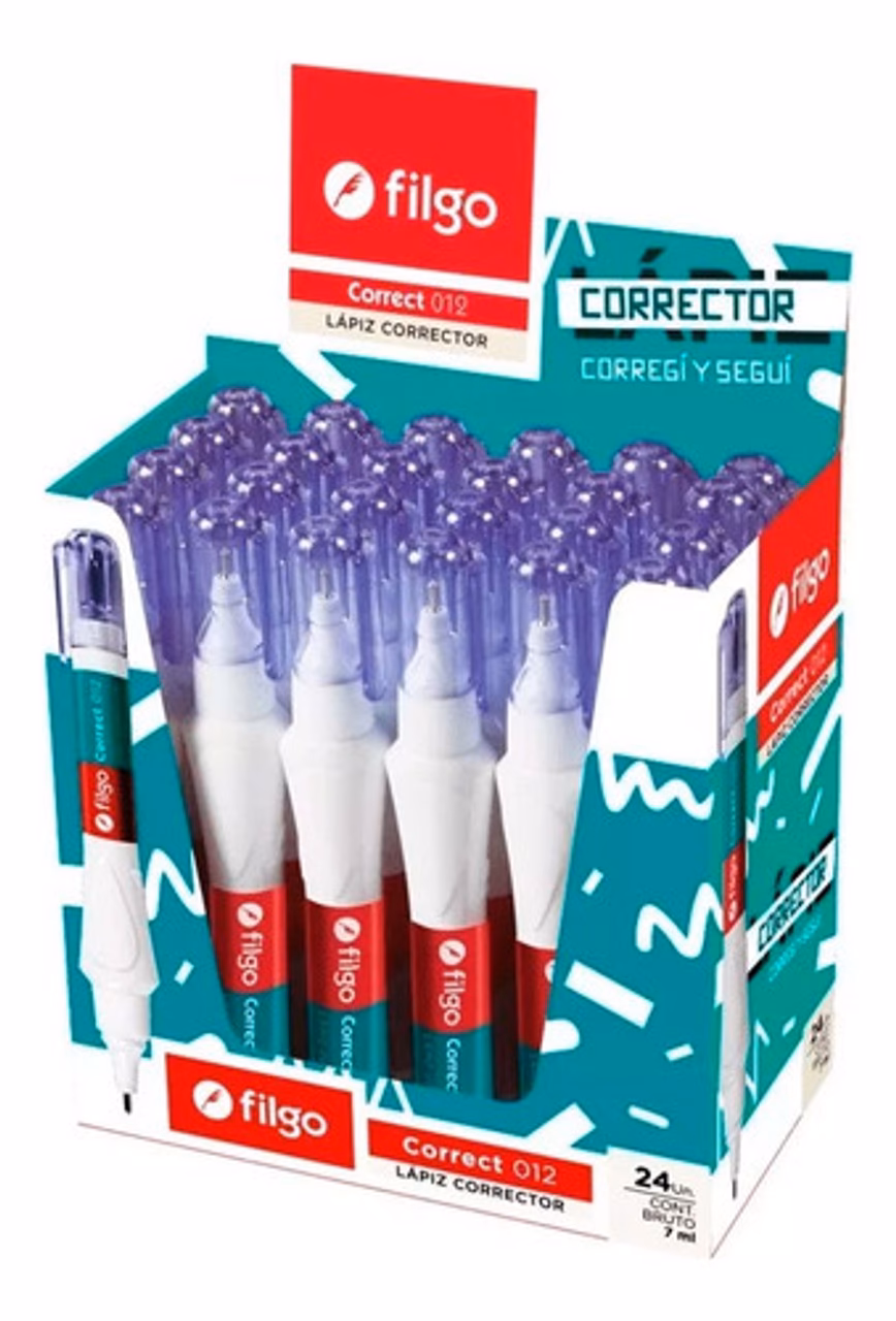 ¿Cuántas unidades tiene un corrector de Filgo?