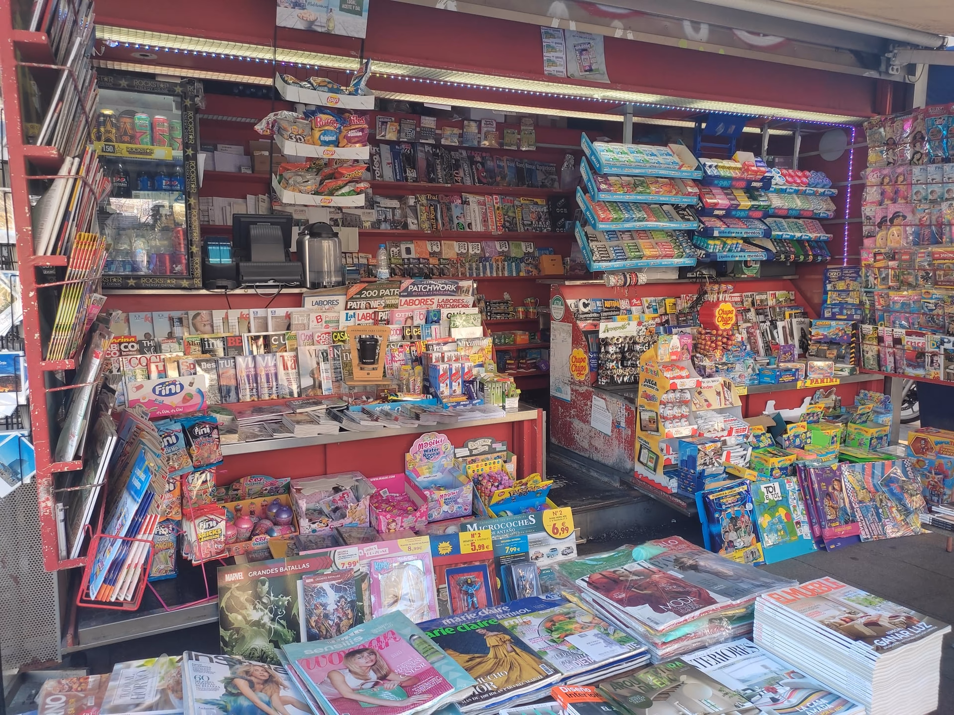 ¿Qué es lo que la gente quiere comprar cuando pasa por un kiosco?