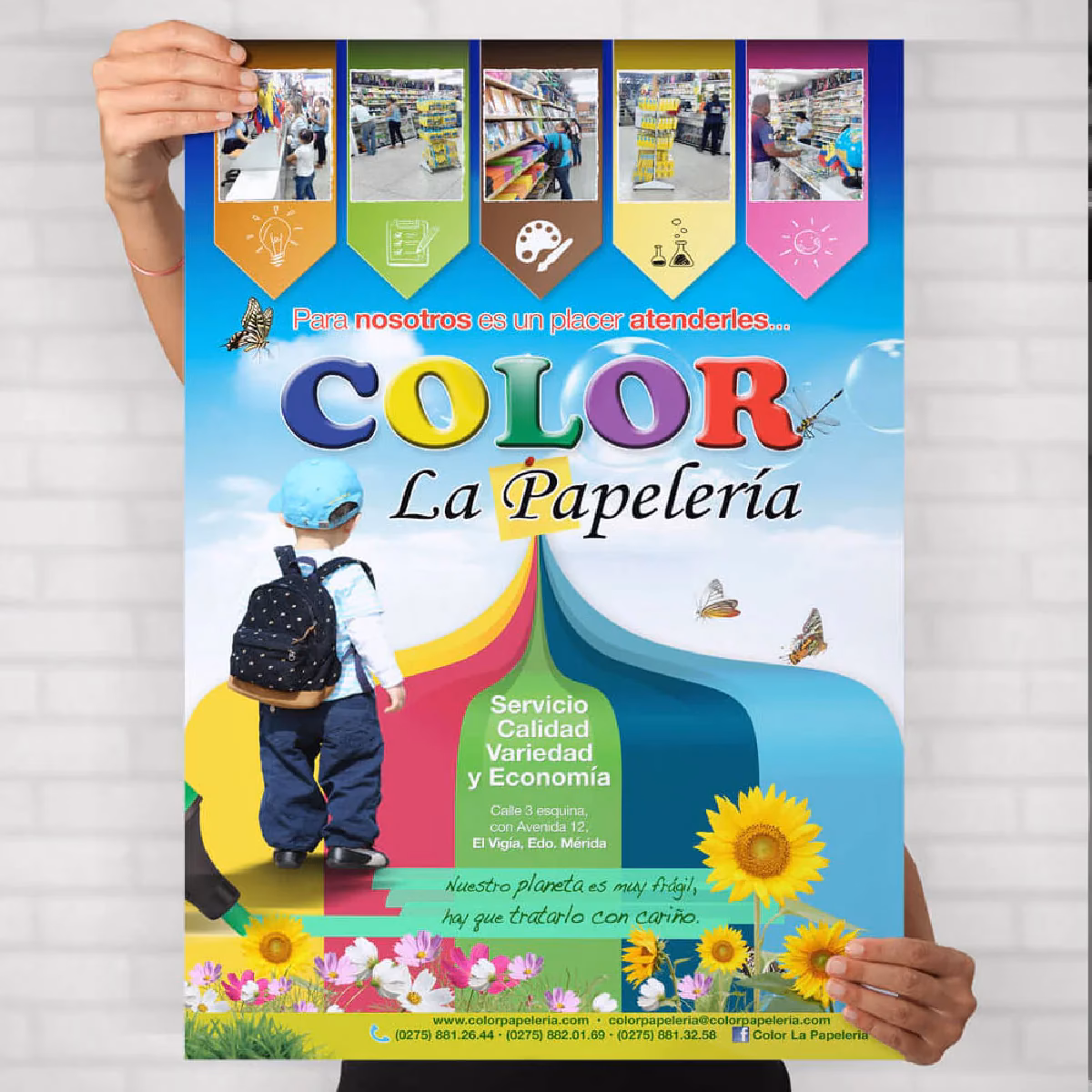 ¿Cuál es el tamaño de un papel afiche?