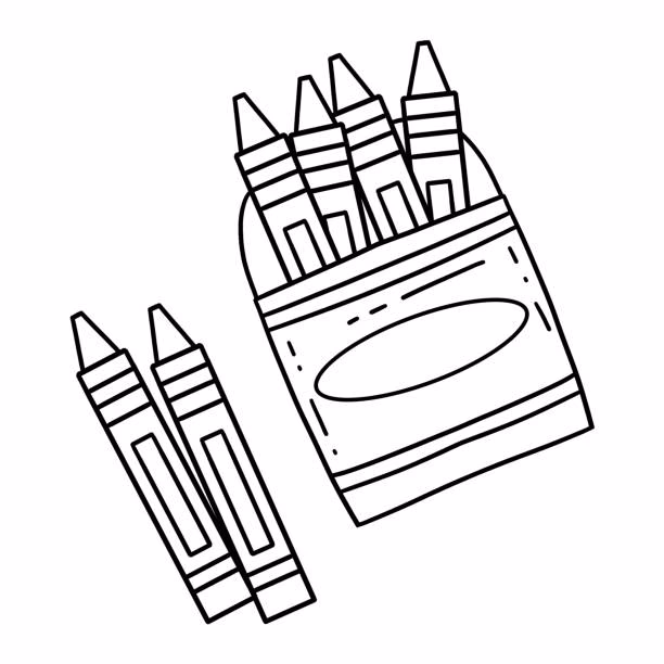 ¿Cómo ayudan los crayones con nombres a los niños?