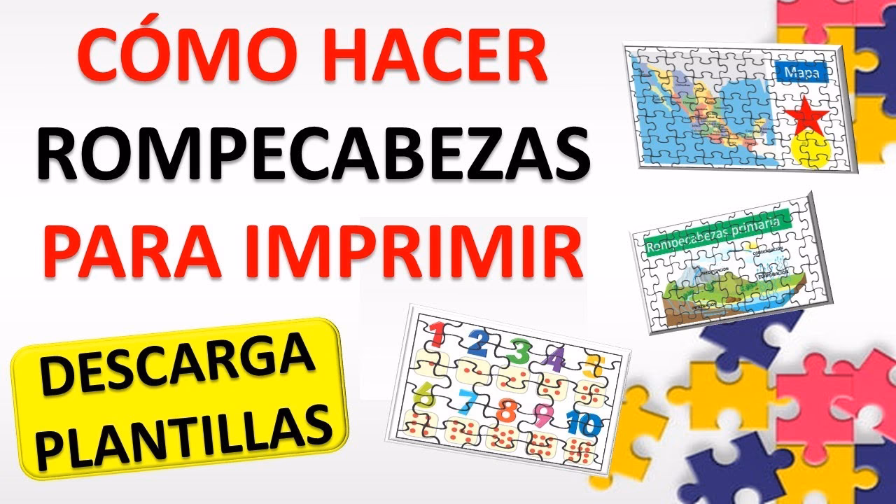 ¿Cómo crear un rompecabezas?