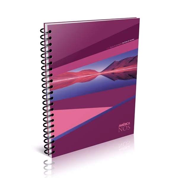 ¿Cómo está el cuaderno Universitario America Terra x80 hojas cuadriculado?