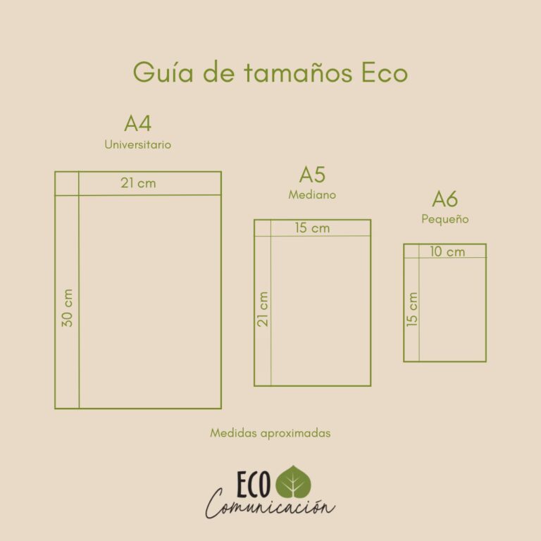 Guía Definitiva de Tamaños de Cuadernos y Sus Usos | Librería la Tijera