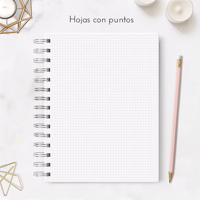 ¿Cuáles son las ventajas del cuaderno de puntos para lettering?