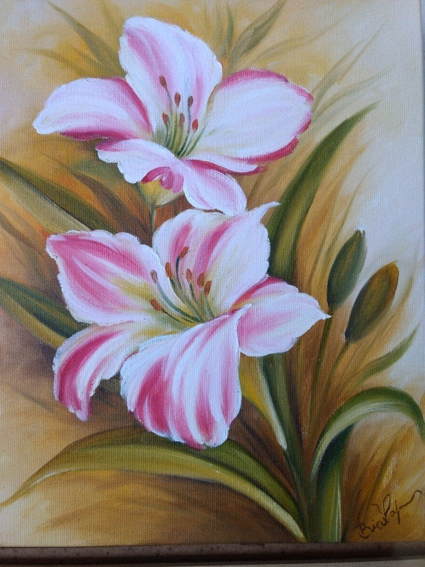 ¿Cómo hacer un cuadro con flores?