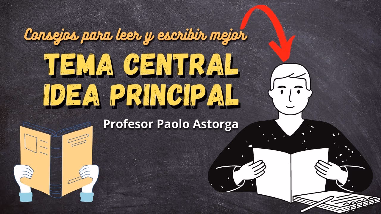 ¿Cuál es el tema central de un libro?