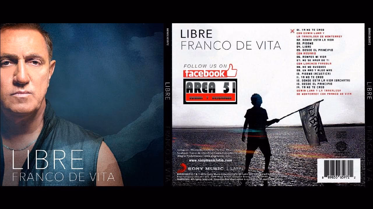 ¿Cuáles son los mejores álbumes de Franco de Vita?