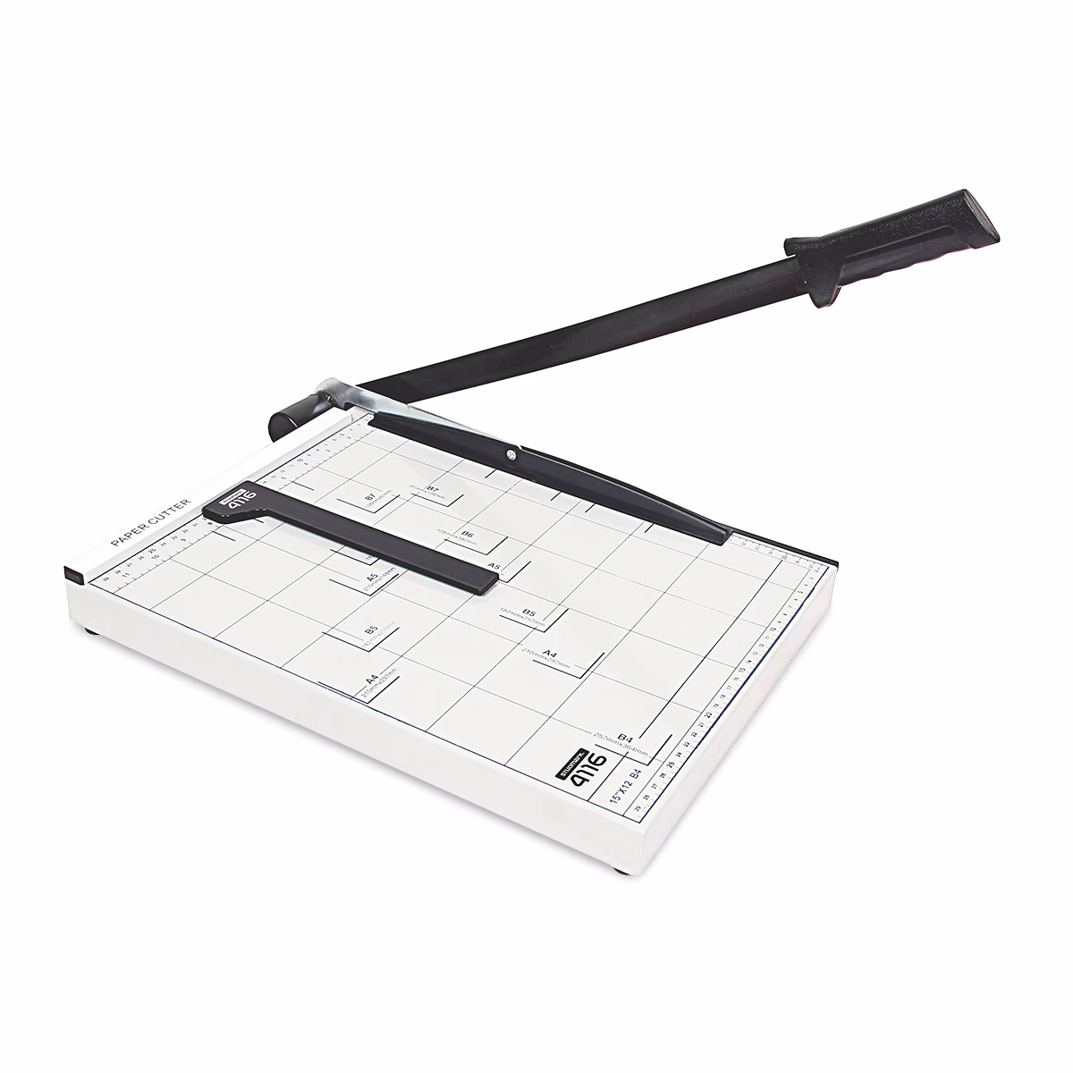 ¿Cómo cambio la guillotina de papel?