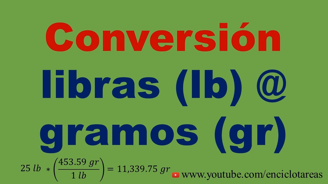 ¿Qué es una libra?
