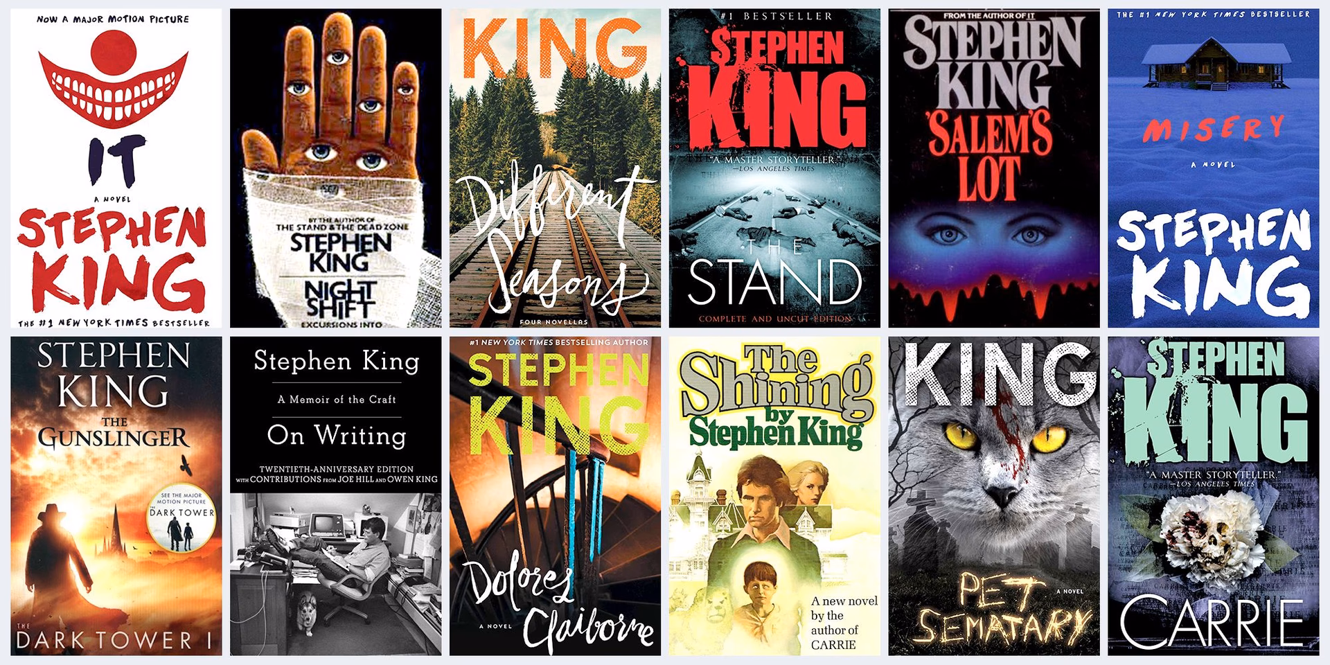 ¿Cuáles son los libros más famosos de Stephen King?