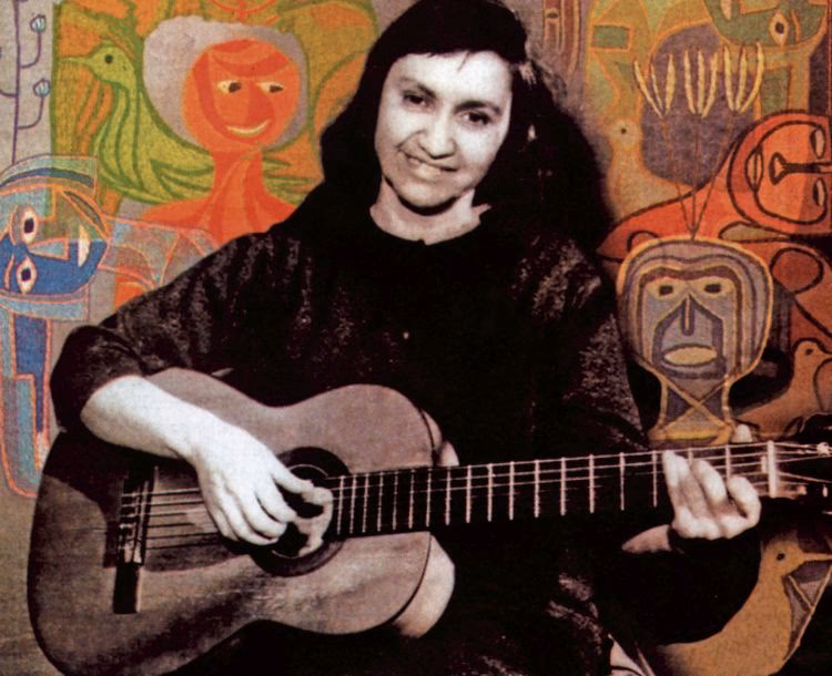 ¿Qué es el folleto de Violeta Parra?